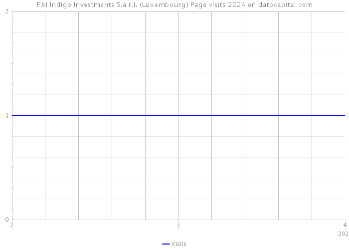 PAI Indigo Investments S.à r.l. (Luxembourg) Page visits 2024 