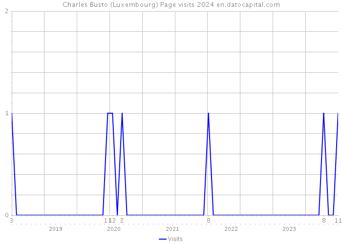 Charles Busto (Luxembourg) Page visits 2024 