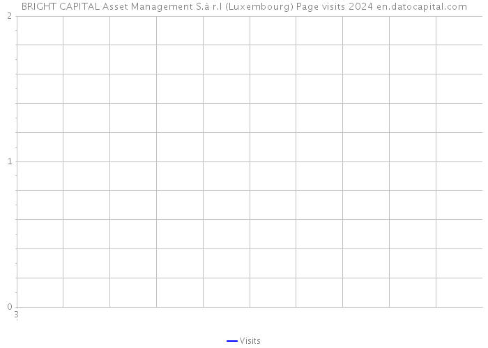 BRIGHT CAPITAL Asset Management S.à r.l (Luxembourg) Page visits 2024 