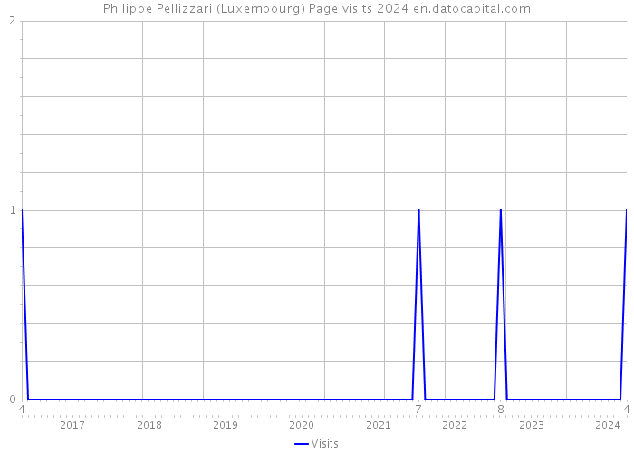 Philippe Pellizzari (Luxembourg) Page visits 2024 