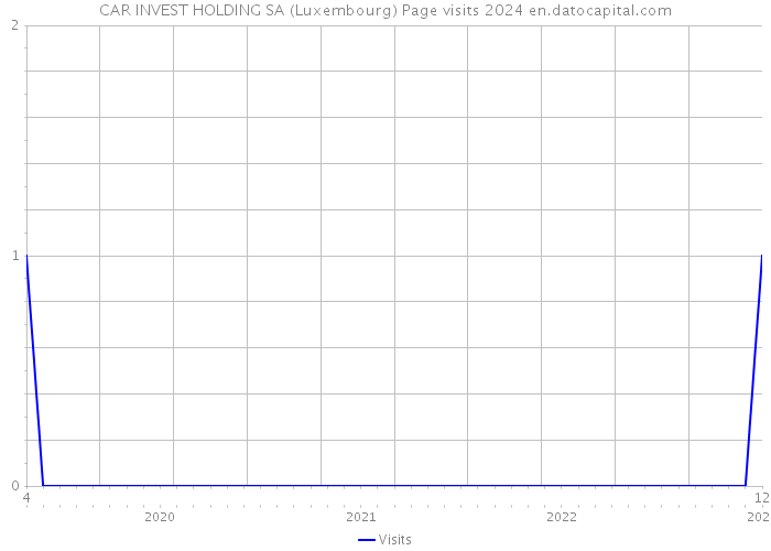 CAR INVEST HOLDING SA (Luxembourg) Page visits 2024 