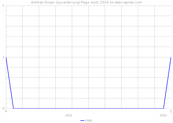 Aslihan Döger (Luxembourg) Page visits 2024 