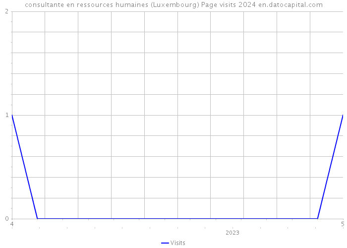 consultante en ressources humaines (Luxembourg) Page visits 2024 