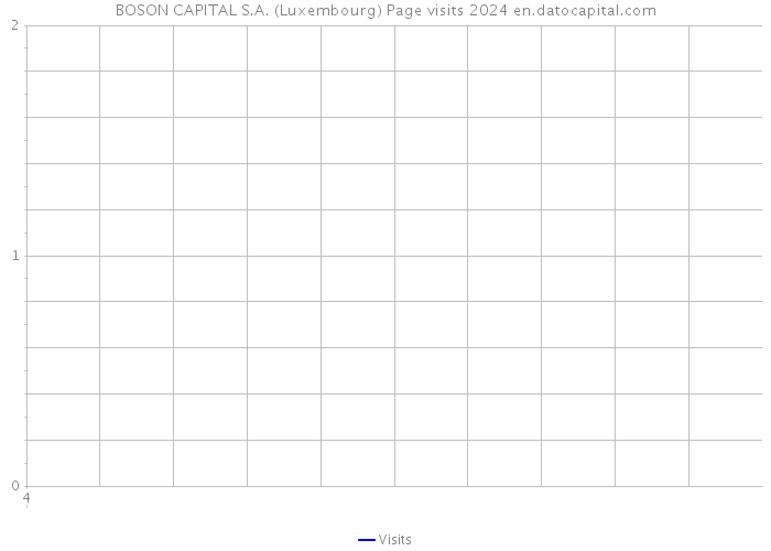 BOSON CAPITAL S.A. (Luxembourg) Page visits 2024 