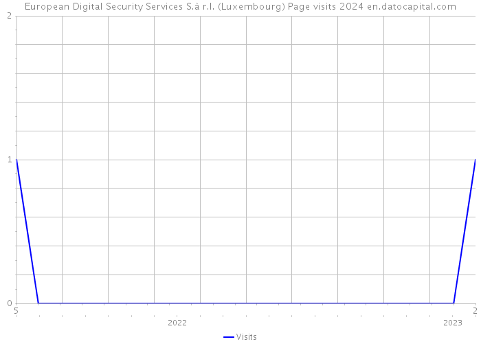 European Digital Security Services S.à r.l. (Luxembourg) Page visits 2024 