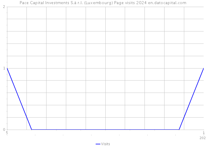 Pace Capital Investments S.à r.l. (Luxembourg) Page visits 2024 