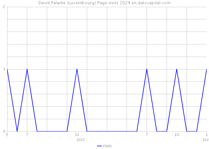 David Palame (Luxembourg) Page visits 2024 