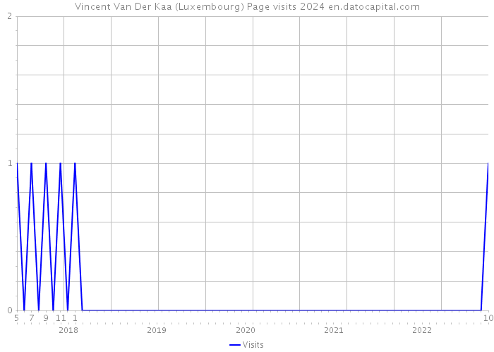 Vincent Van Der Kaa (Luxembourg) Page visits 2024 