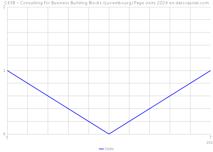 C43B - Consulting for Business Building Blocks (Luxembourg) Page visits 2024 