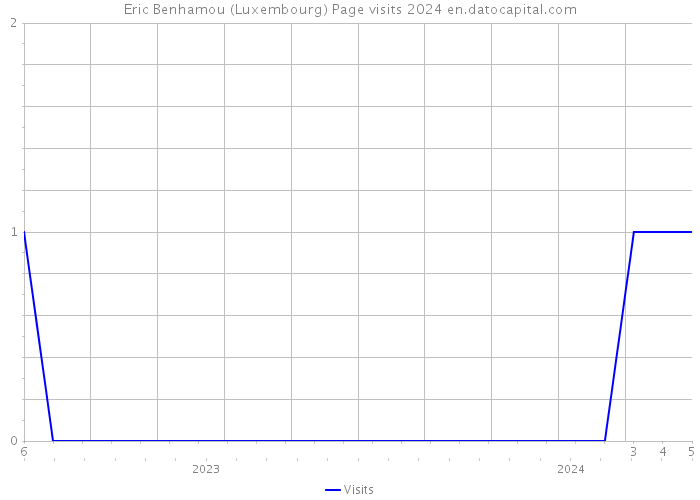 Eric Benhamou (Luxembourg) Page visits 2024 