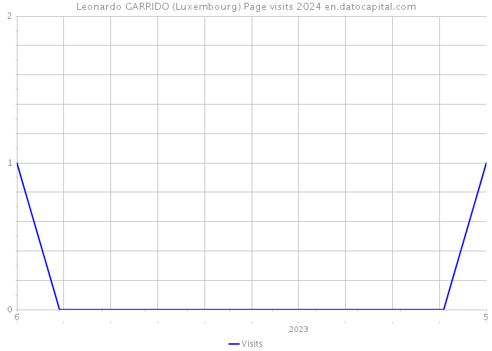 Leonardo GARRIDO (Luxembourg) Page visits 2024 