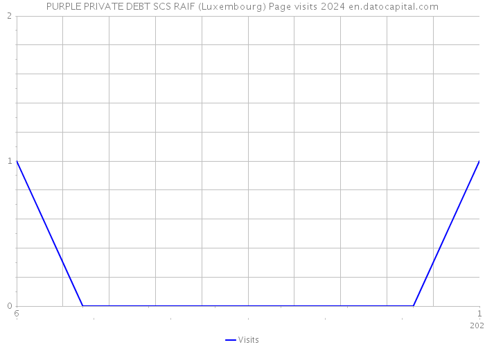 PURPLE PRIVATE DEBT SCS RAIF (Luxembourg) Page visits 2024 