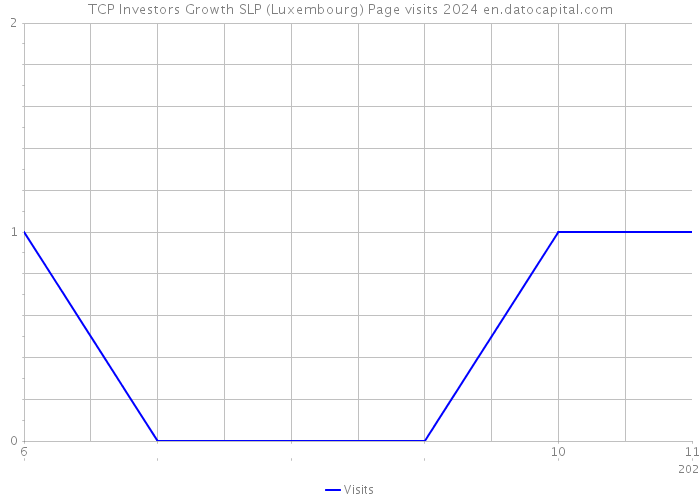TCP Investors Growth SLP (Luxembourg) Page visits 2024 