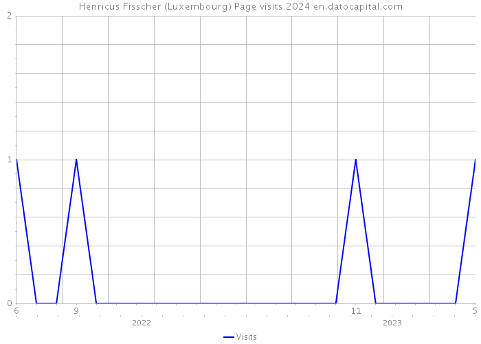Henricus Fisscher (Luxembourg) Page visits 2024 