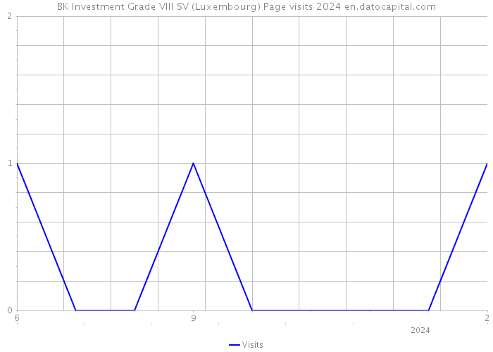 BK Investment Grade VIII SV (Luxembourg) Page visits 2024 