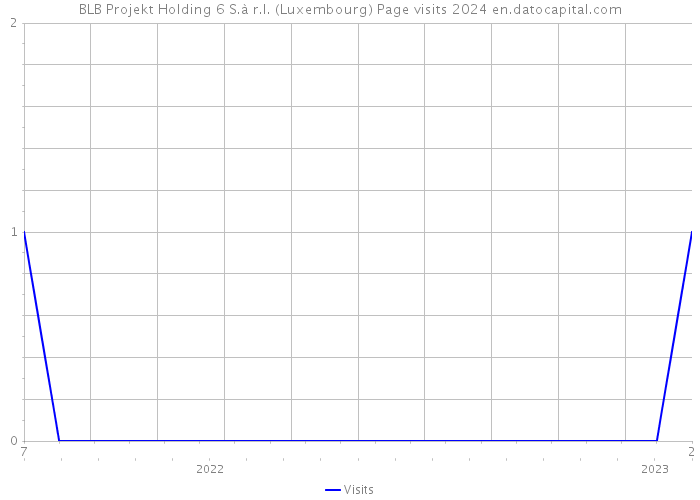 BLB Projekt Holding 6 S.à r.l. (Luxembourg) Page visits 2024 