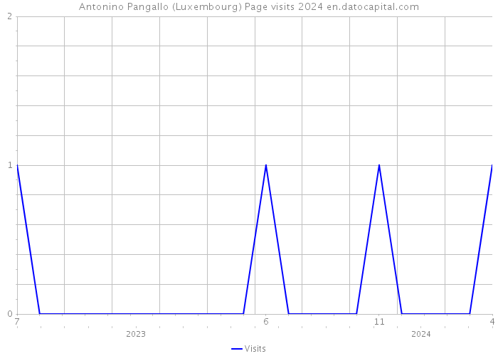 Antonino Pangallo (Luxembourg) Page visits 2024 