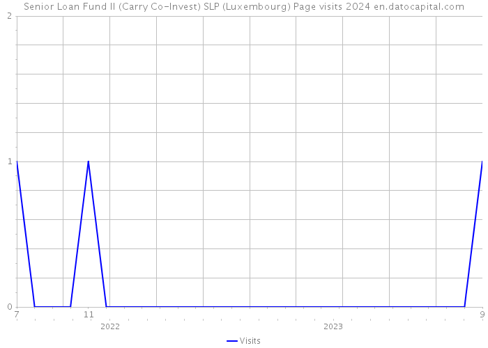 Senior Loan Fund II (Carry Co-Invest) SLP (Luxembourg) Page visits 2024 