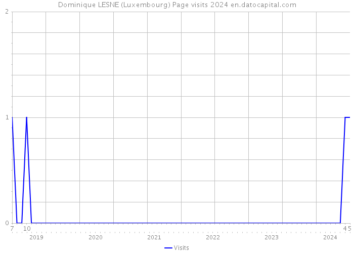 Dominique LESNE (Luxembourg) Page visits 2024 