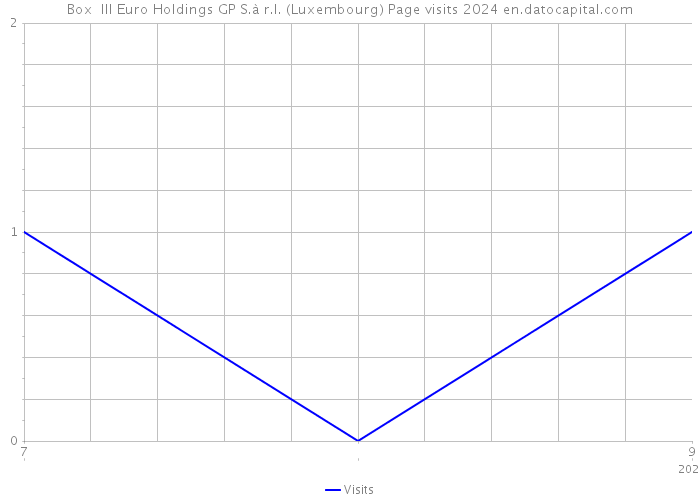 Box+ III Euro Holdings GP S.à r.l. (Luxembourg) Page visits 2024 