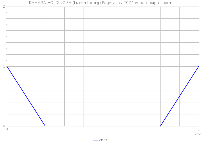 KAMARA HOLDING SA (Luxembourg) Page visits 2024 