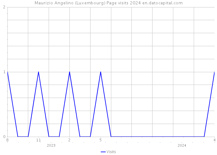 Maurizio Angelino (Luxembourg) Page visits 2024 