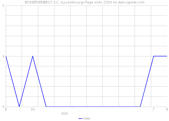BOSSERSENERGY S.C. (Luxembourg) Page visits 2024 