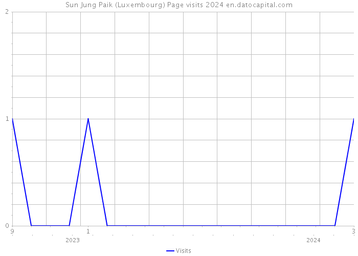 Sun Jung Paik (Luxembourg) Page visits 2024 