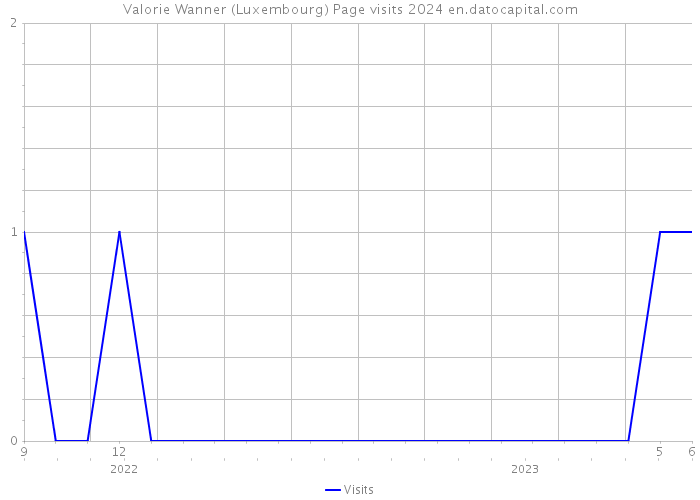 Valorie Wanner (Luxembourg) Page visits 2024 