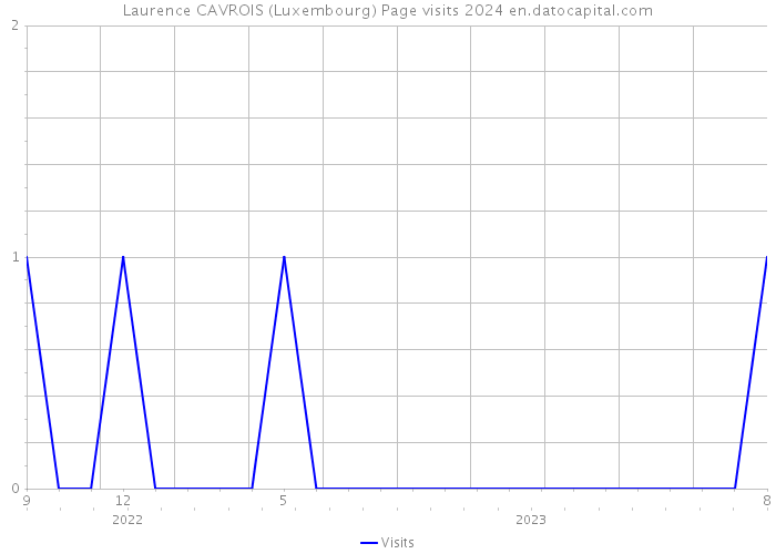 Laurence CAVROIS (Luxembourg) Page visits 2024 
