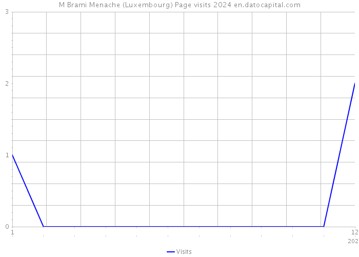 M Brami Menache (Luxembourg) Page visits 2024 