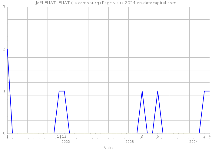 Joël ELIAT-ELIAT (Luxembourg) Page visits 2024 