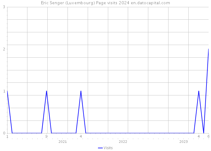 Eric Senger (Luxembourg) Page visits 2024 