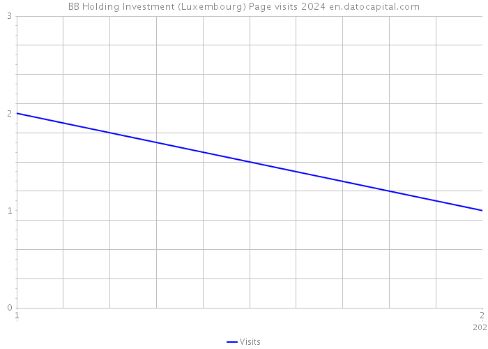BB Holding Investment (Luxembourg) Page visits 2024 