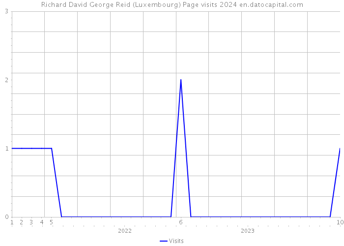 Richard David George Reid (Luxembourg) Page visits 2024 