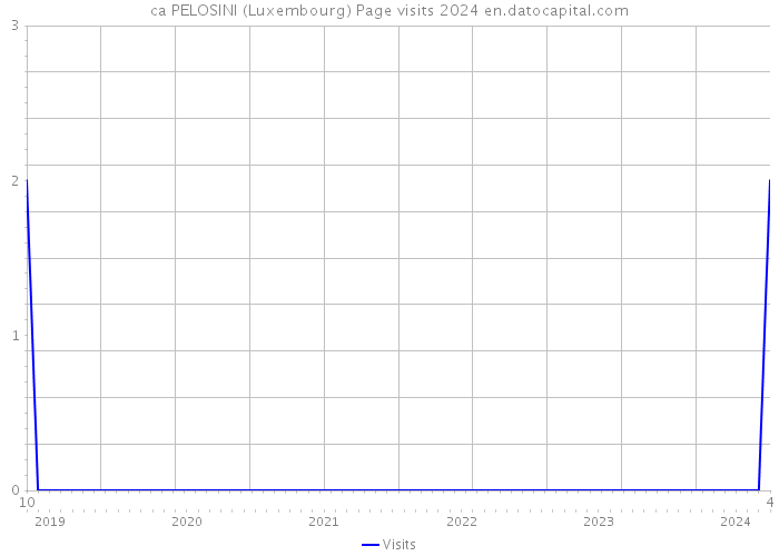 ca PELOSINI (Luxembourg) Page visits 2024 
