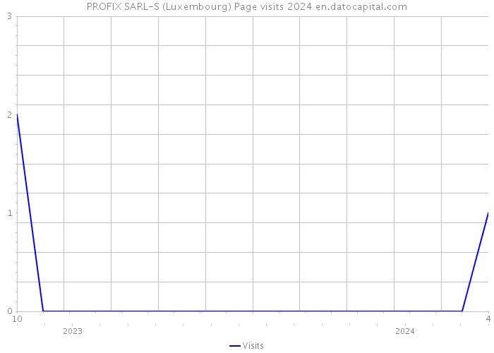 PROFIX SARL-S (Luxembourg) Page visits 2024 