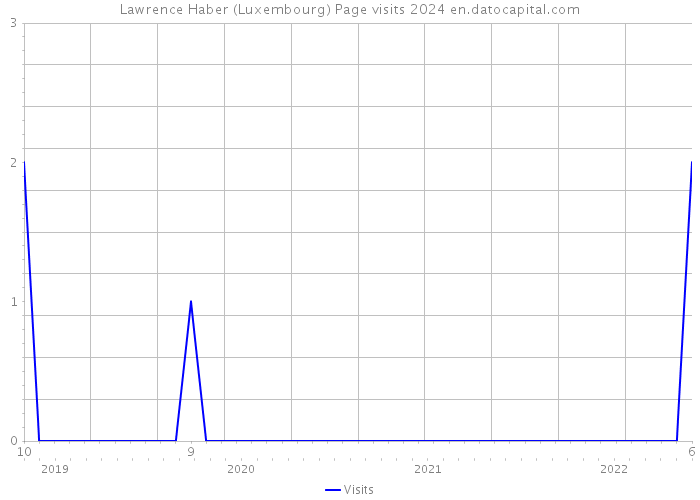 Lawrence Haber (Luxembourg) Page visits 2024 