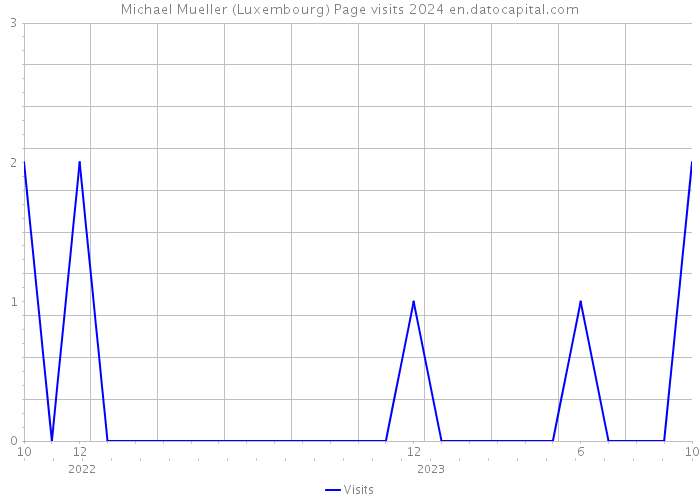 Michael Mueller (Luxembourg) Page visits 2024 