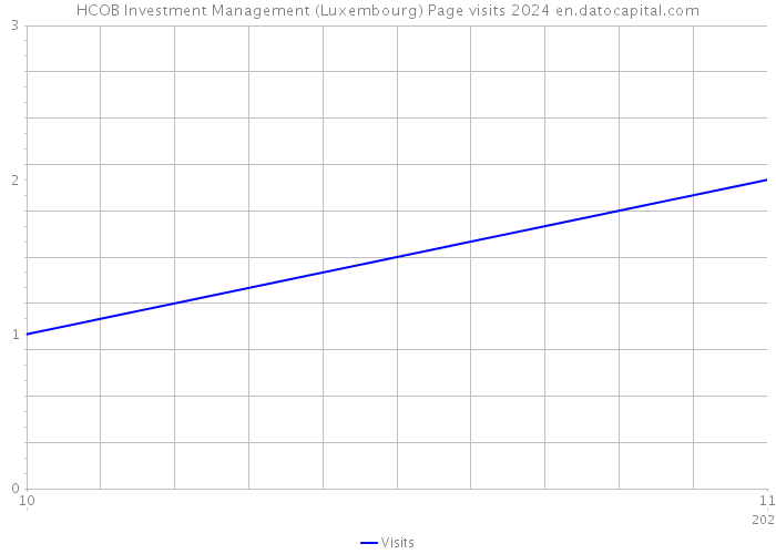 HCOB Investment Management (Luxembourg) Page visits 2024 