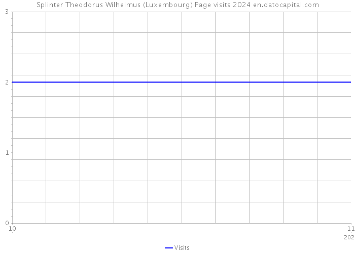 Splinter Theodorus Wilhelmus (Luxembourg) Page visits 2024 