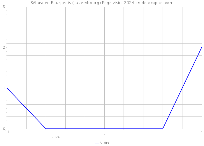 Sébastien Bourgeois (Luxembourg) Page visits 2024 