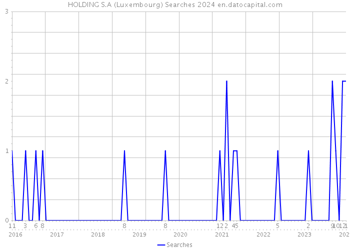 HOLDING S.A (Luxembourg) Searches 2024 