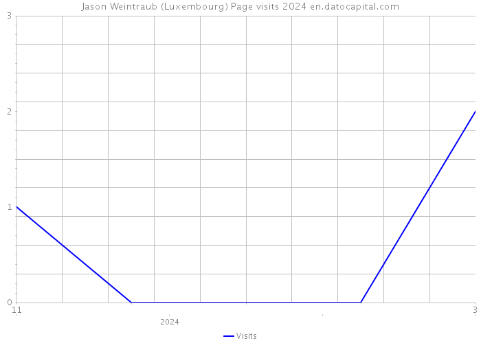 Jason Weintraub (Luxembourg) Page visits 2024 