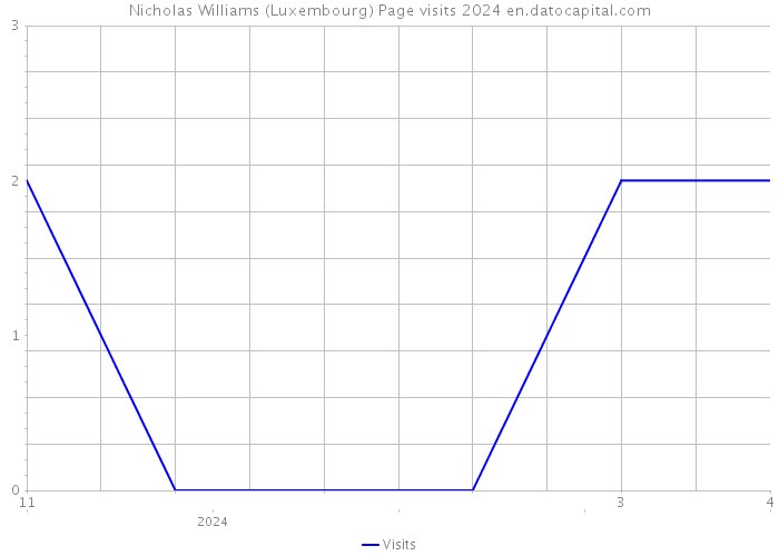 Nicholas Williams (Luxembourg) Page visits 2024 