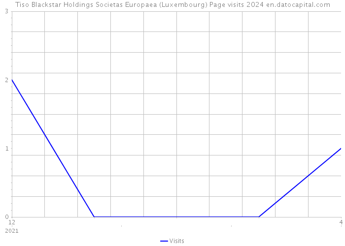 Tiso Blackstar Holdings Societas Europaea (Luxembourg) Page visits 2024 