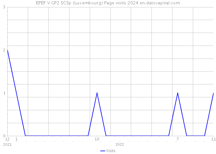 EPEF V GP2 SCSp (Luxembourg) Page visits 2024 