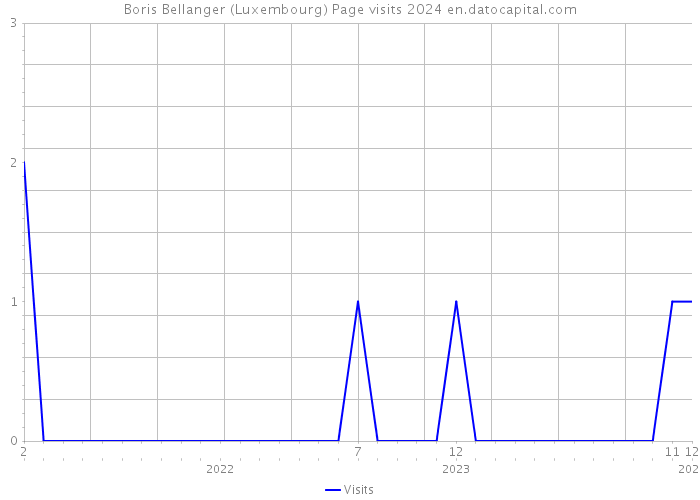 Boris Bellanger (Luxembourg) Page visits 2024 