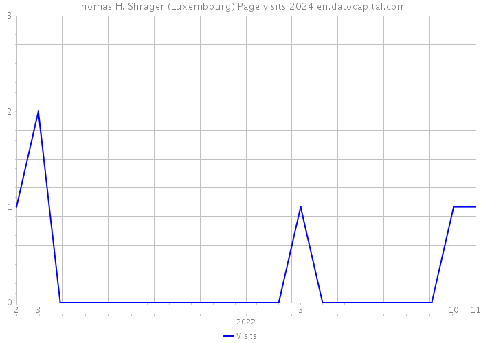 Thomas H. Shrager (Luxembourg) Page visits 2024 