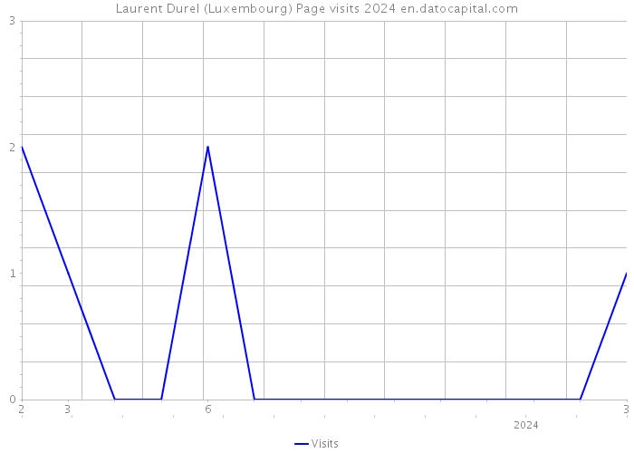 Laurent Durel (Luxembourg) Page visits 2024 